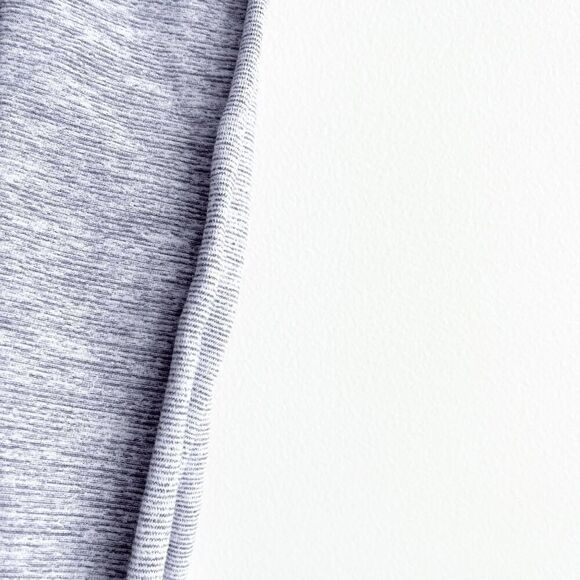 Lululemon Athletica Women's Vinyasa Infinity Scarf Snap Button Stripe Gray - Picture 2 of 6